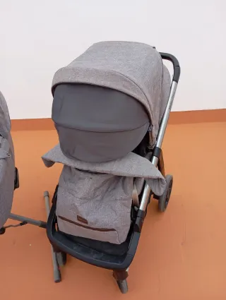 Dúo Inglesina Aptica Silla + Capazo + patas