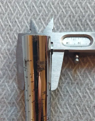 Tija sillín bicicleta cromada