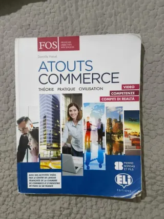 Libro francese Atouts Commerce