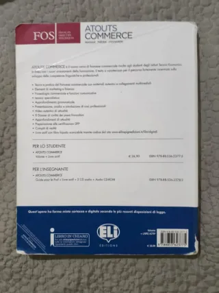 Libro francese Atouts Commerce