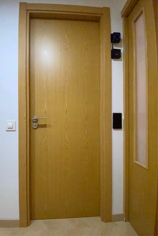 Puerta interior de madera