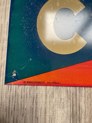 Cartel Metálico Cinzano