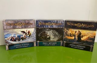Lote 3 Expansiones El Señor de los Anillos