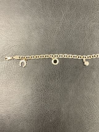 Pulsera Oro Blanco 18k