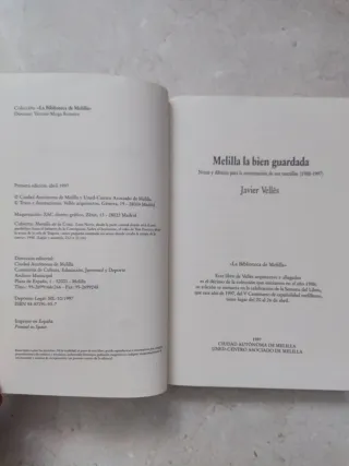 Melilla la bien guardada de Javier Vellés