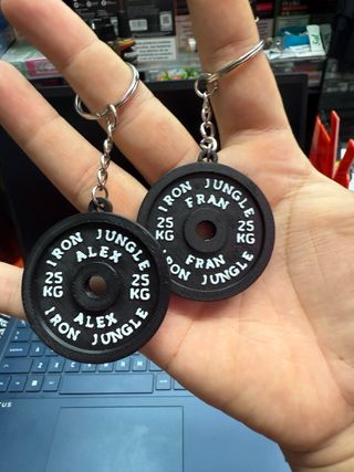 Llaveros personalizados Impresión 3D