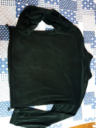 Felpa ciniglia Beloved nera