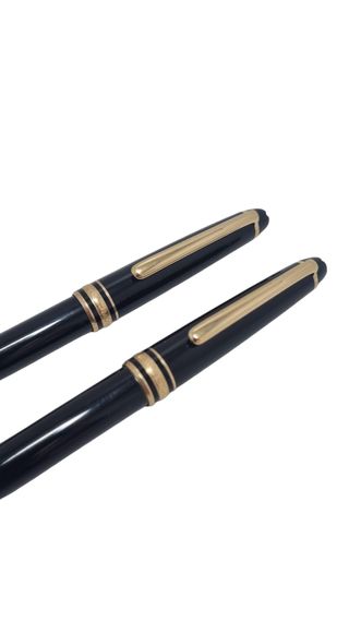 BOLIGRAFO Y PORTAMINAS MONTBLANC MEISTERTRUCK + GARANTIA + ESTUCHE + CAJA