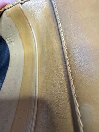 Portafoglio Prada Pelle Vintage Cuoio