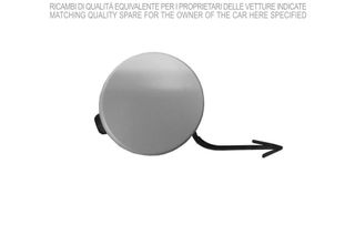 Tapa Gancho Remolque Paragolpes Delantero Imprimado para Ford FIESTA MK6 2013