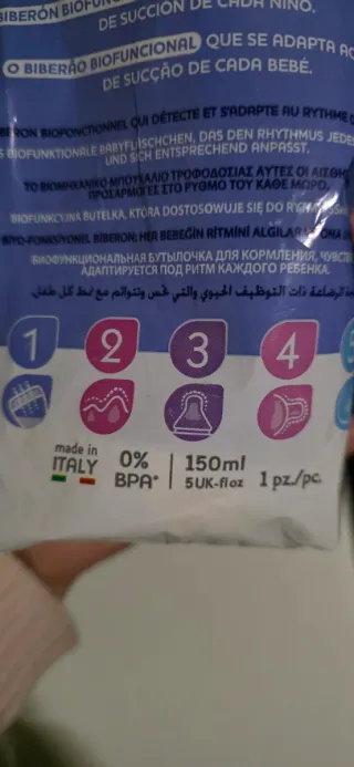 Biberones Chicco Intui-Flow 150ml