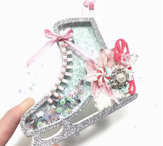 Troquel Patín Shaker Navideño