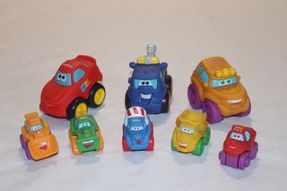 Lote 8 Coches de Juguete Tonka, Hasbro