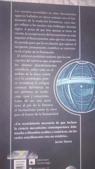 El universo prohibido: Los orígenes ocultos de ...
