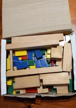 Domino Rally 250 pezzi in legno