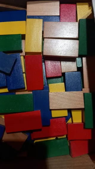 Domino Rally 250 pezzi in legno