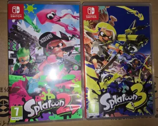 Splatoon 2 y 3 Nintendo Switch