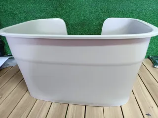 Feandrea Caja de Arena para Gatos Beige Capuchino