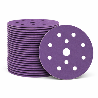 50 Discos Lija Cerámica 150mm 15H Velcro