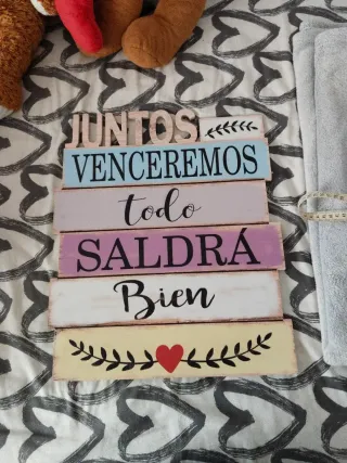 Cuadro decorativo Juntos venceremos