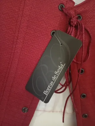 Justillo Fallera Huertana granate