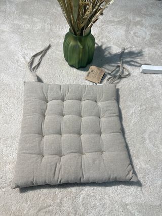 Cojín Silla STOF France 38x38cm Hojas