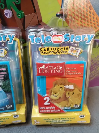 Telestory Cartucce Cenerentola e Il Re Leone