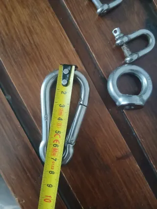 Ganci e moschettoni Acciaio 316L