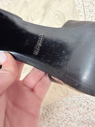 Zapatos de tacón Uterqüe seda bordada T40