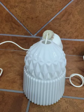 Lámparas Ikea Labradas Blancas (3 unidades)