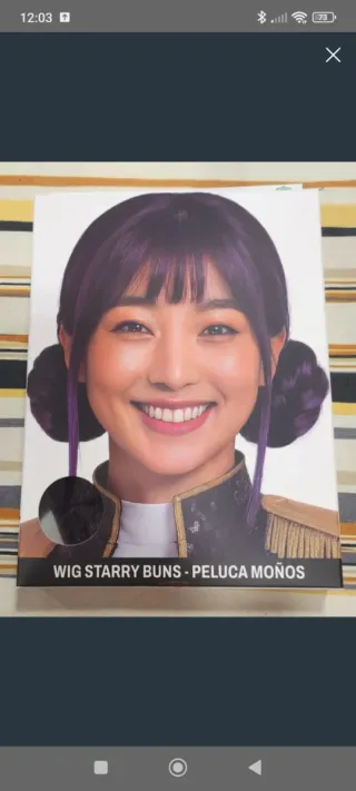 Peluca Moños Zoey K-Pop