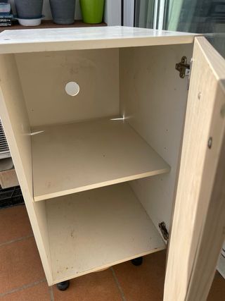 Módulo armario cocina madera