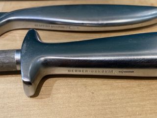 Juego Cuchillo Gerber Excalibur Acero Inoxidable