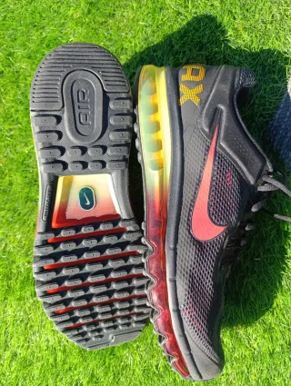 Nike Air Max 2013  Black/ university red Negro/Roj