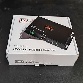 Receptor HALL HDBaseT HDMI 2.0 ECHO-RX2 Cat6 RJ-45
