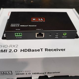 Receptor HALL HDBaseT HDMI 2.0 ECHO-RX2 Cat6 RJ-45