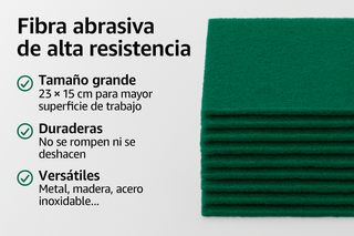 Esponjas Pulido Manual 15x23cm - Pack 10