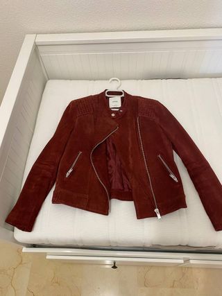 Chaqueta de ante Mango mujer