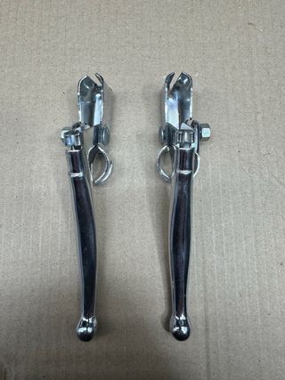 Manetas de freno cromadas