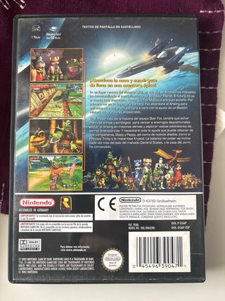 Game cube starfox adventure completo