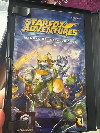Game cube starfox adventure completo