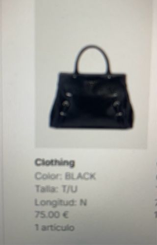 Bolso Guess Negro. Auténtico