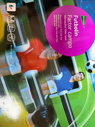 Futbolín grande El Corte Inglés