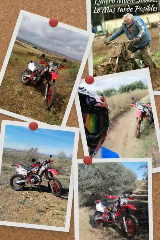 Honda CRM125R Enduro Moto