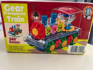Tren de Juguete con Engranajes
