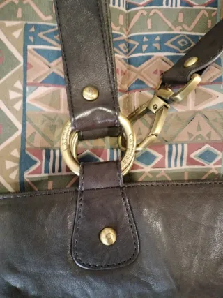 Bolso de piel Carpisa marrón