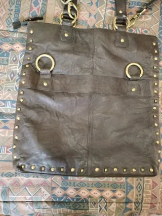 Bolso de piel Carpisa marrón