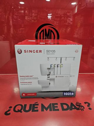 Remalladora Singer Overlock S0105, Nueva.