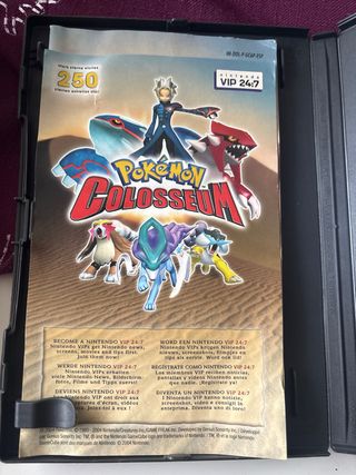 Gamecube pokemon colosseum completo