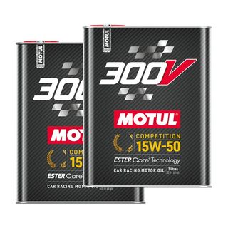 2x Motul 300V Competition 15W50 2L